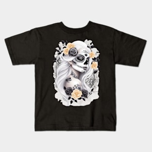 Catrina de Oro- Golden Catrina Kids T-Shirt